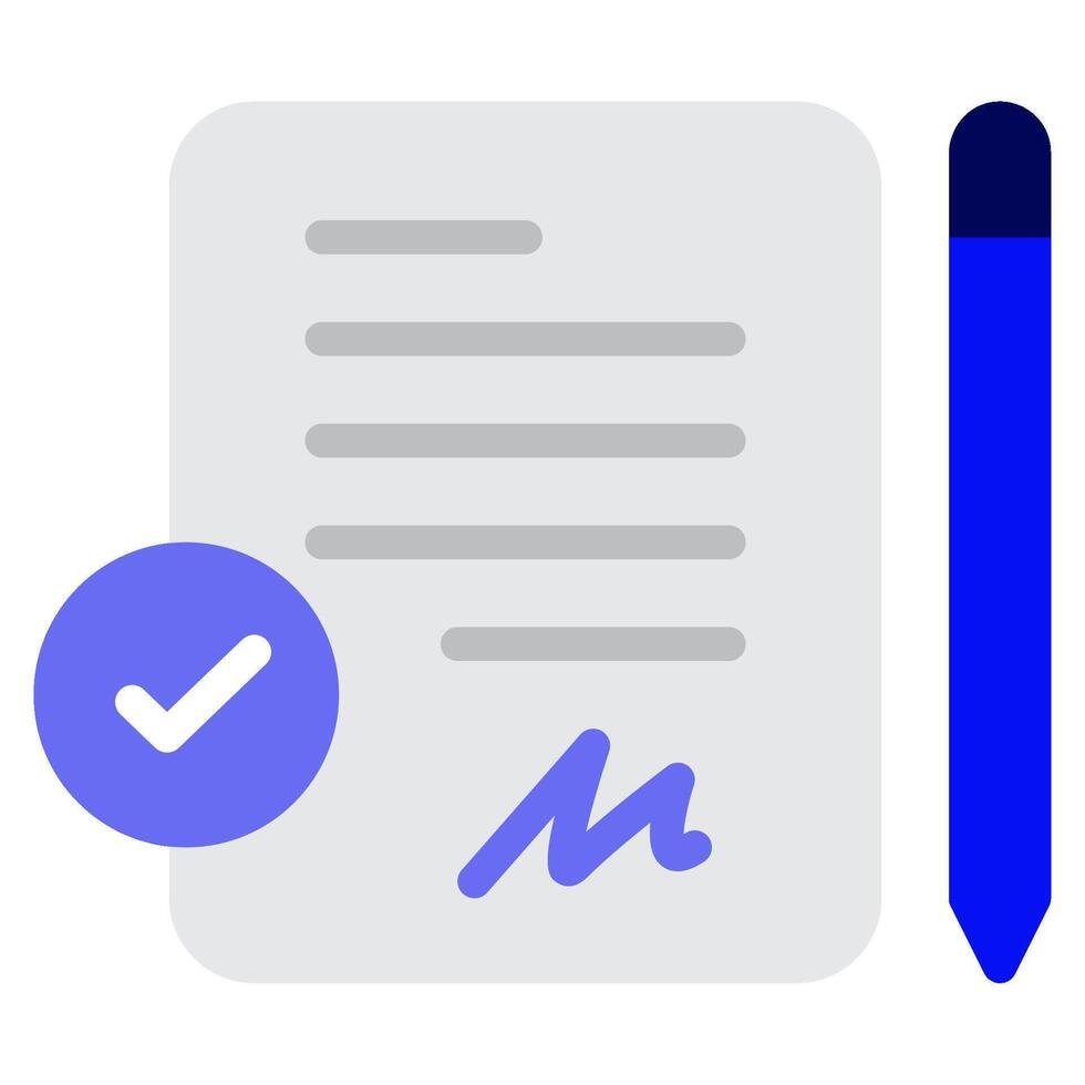 Job Requisition icon of a document and pen